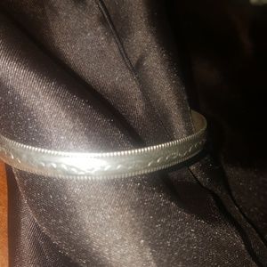 Sterling silver cuff bracelet